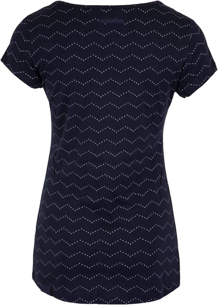 Ragwear Mint Zig Zag Top Damen S Navy, S Navy