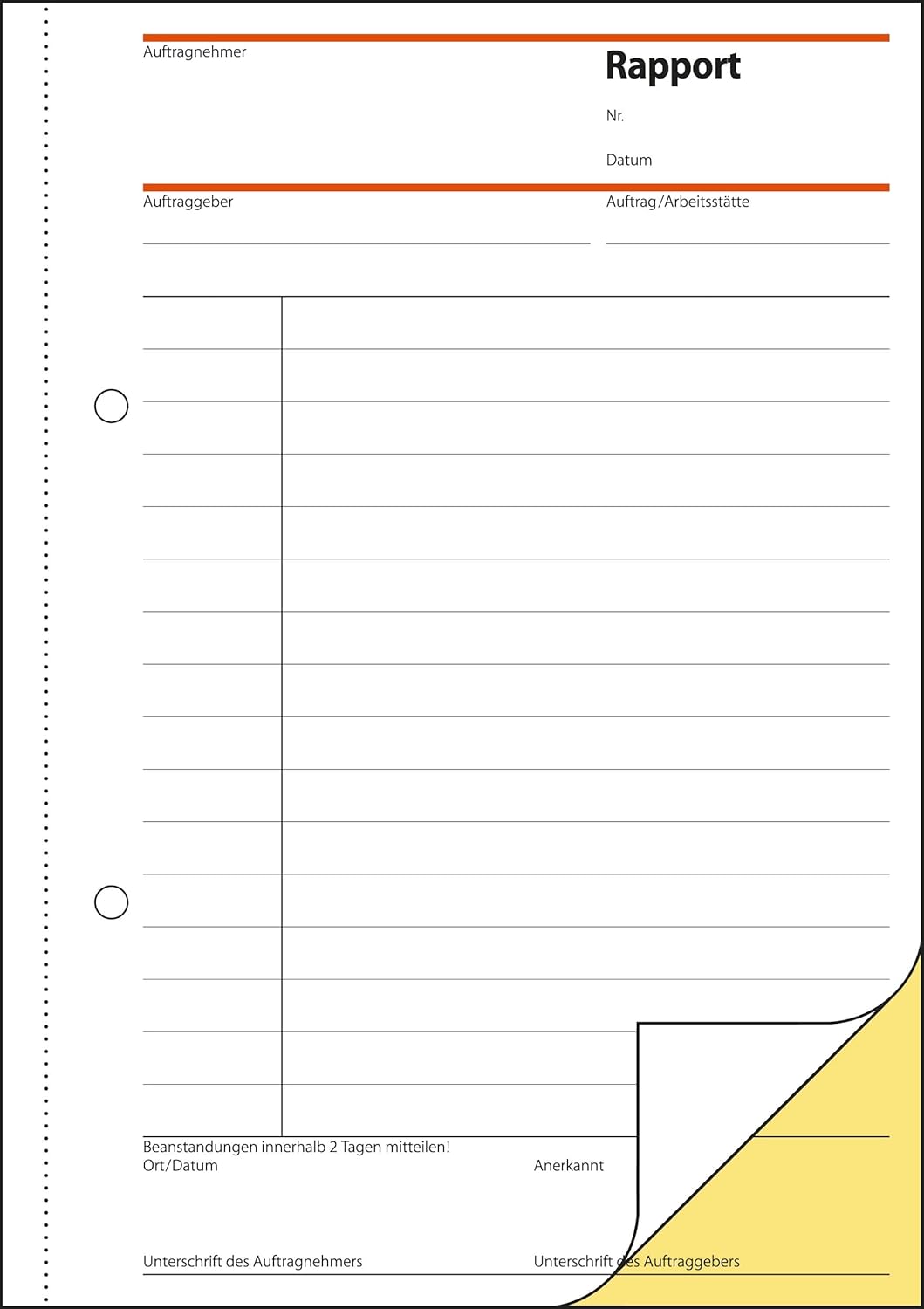 SIGEL SD025/5 Rapport A5, 2x40 Blatt, selbstdurchschreibend, 5er Pack 5 Stück, 5 Stück