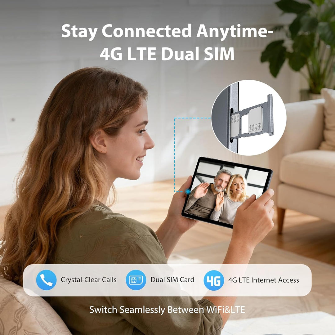 PIXGOOD Android 15.0 Tablette 11 Zoll 4G LTE et 5G WiFi, Octa-Core, 36GB RAM, 512GB ROM (1TB Expanda