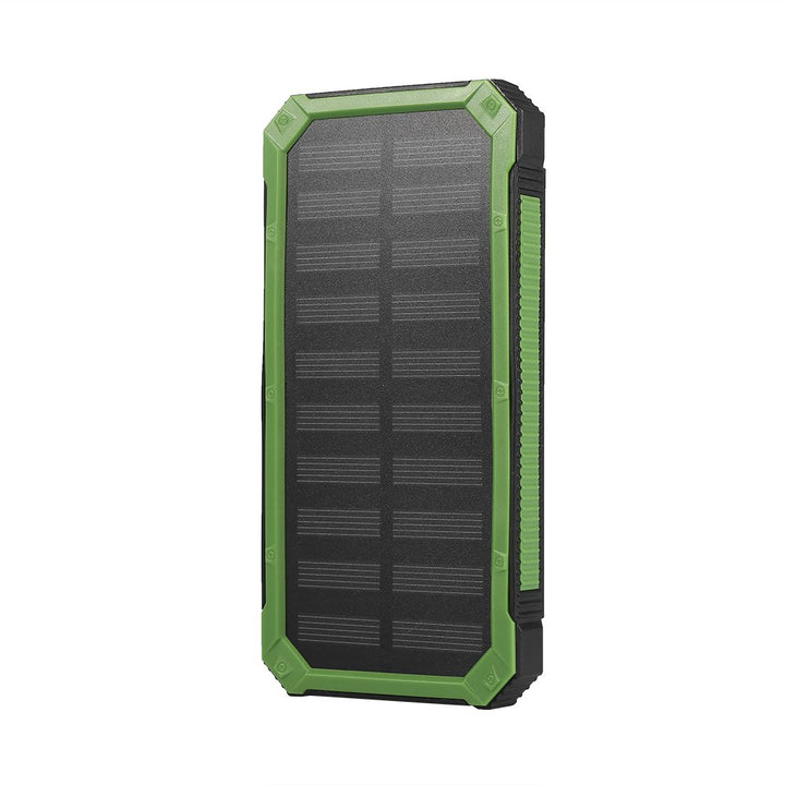 Solarladegerät Power Bank, 20000mAh Schnelles Aufladen Tragbar Doppeltes USB Solar Mobile Power Bank