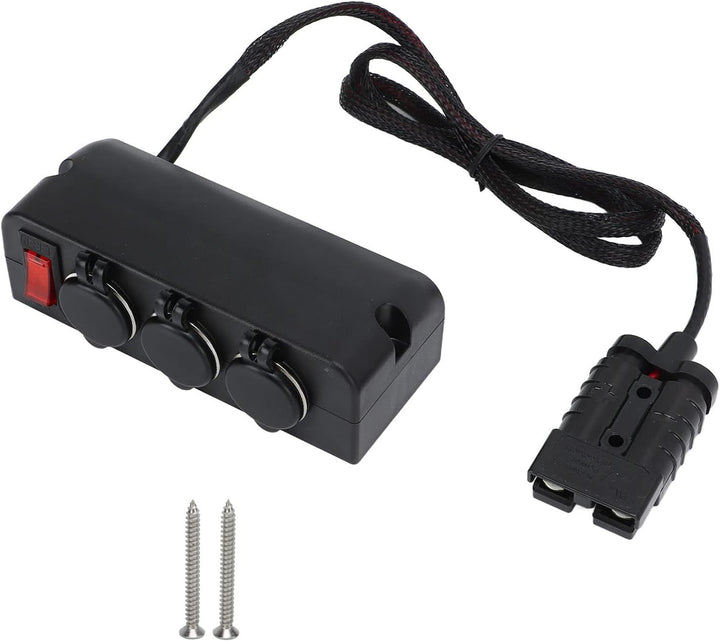 Netzteil Batterieadapter Autoladegerät Adapter 50a 600V für Anderson Stecker 3-Stufen Batterie Netzt