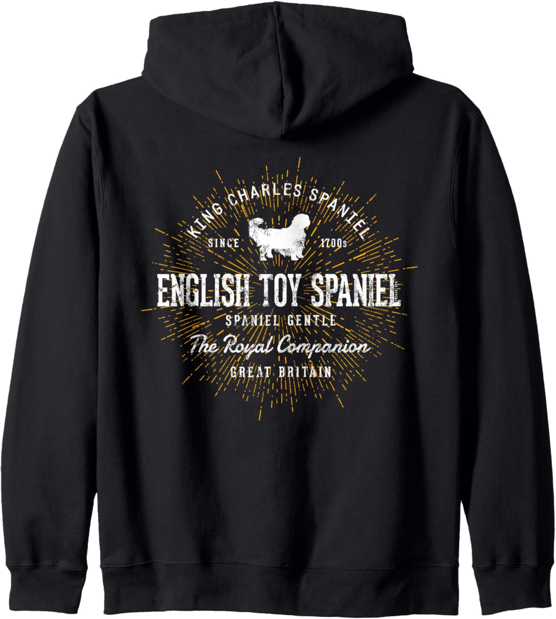 English Toy Spaniel for Dog Lovers King Charles Spaniel Kapuzenjacke
