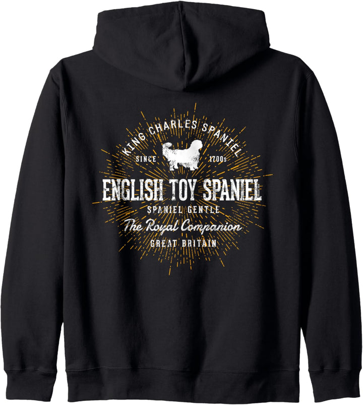 English Toy Spaniel for Dog Lovers King Charles Spaniel Kapuzenjacke