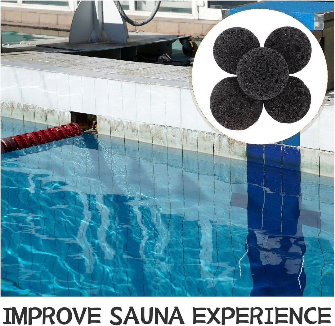 5 Stück Vulkangestein Saunasteine Für Saunakabinen Sauna Ersatzsteine Saunaofensteine Beheizte Basal