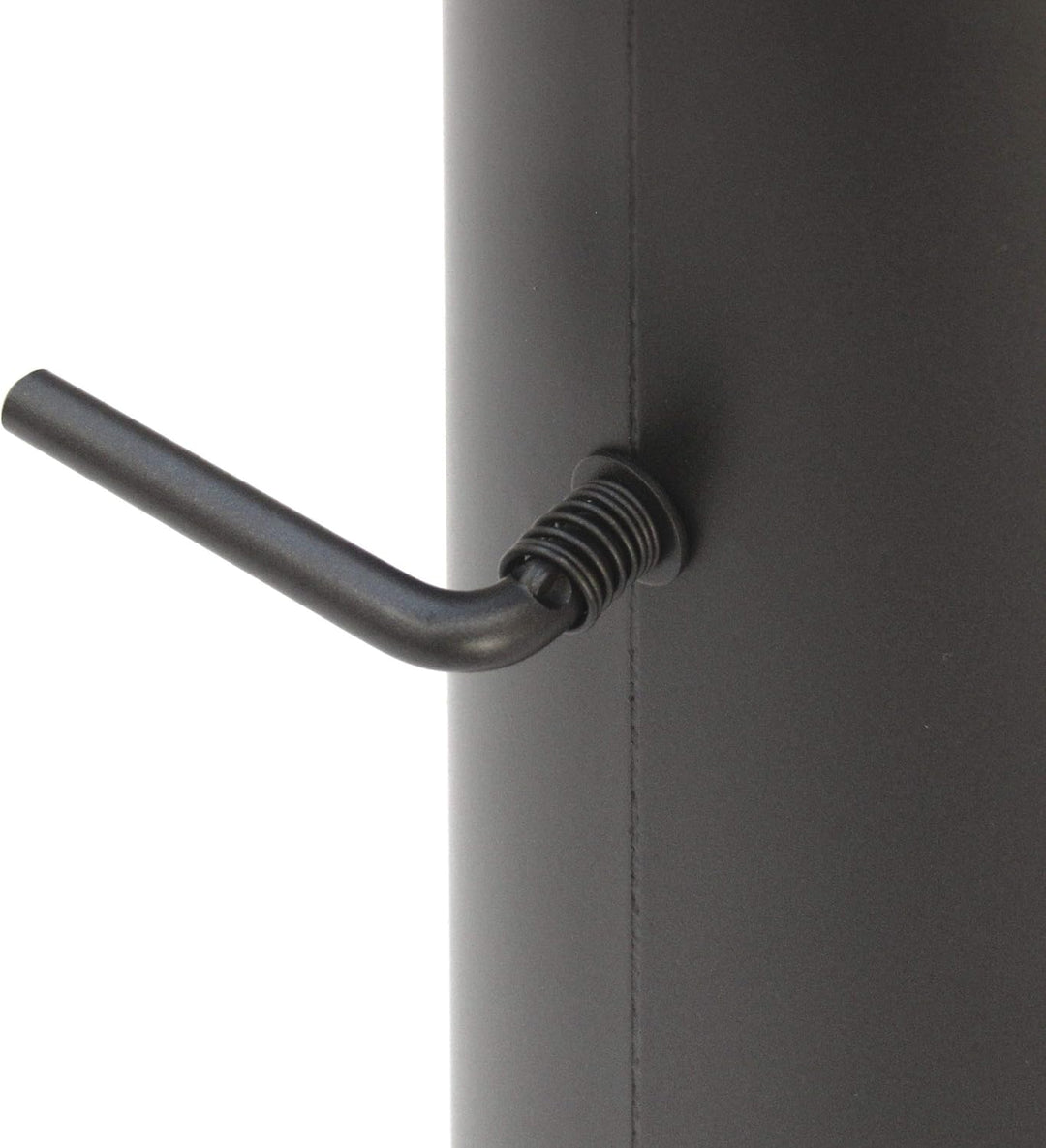 Raik Rauchrohr Ofenrohr Set 150 mm zweiteilig gussgrau 90 Grad Winkel integrierte Zugregulierung und