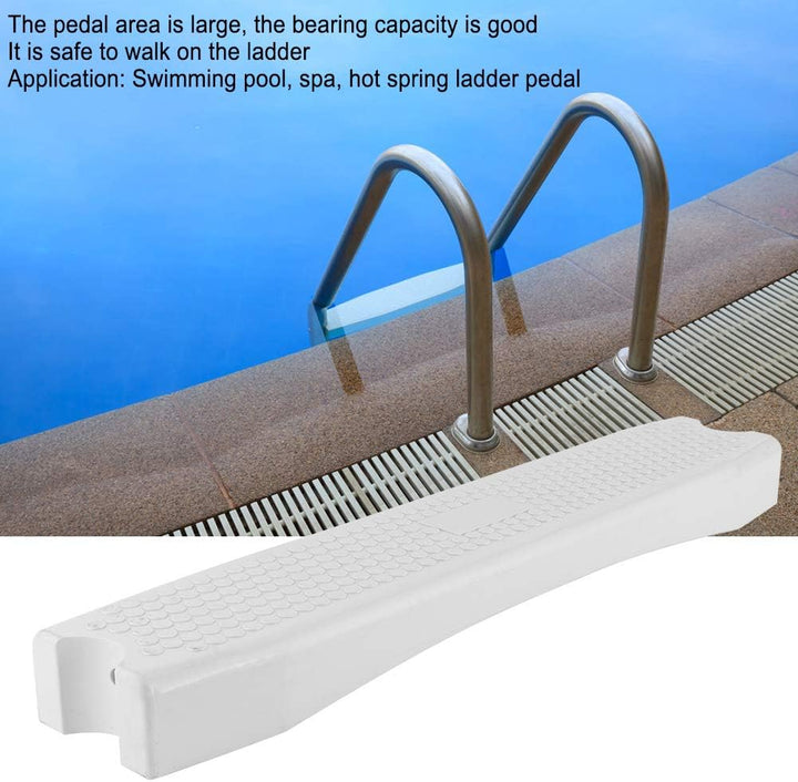 Guoshiy Poolstufen, Schwimmbadleiter rutschfeste Poolrutschen Kunststoffleitern Pedal Thermalquellen
