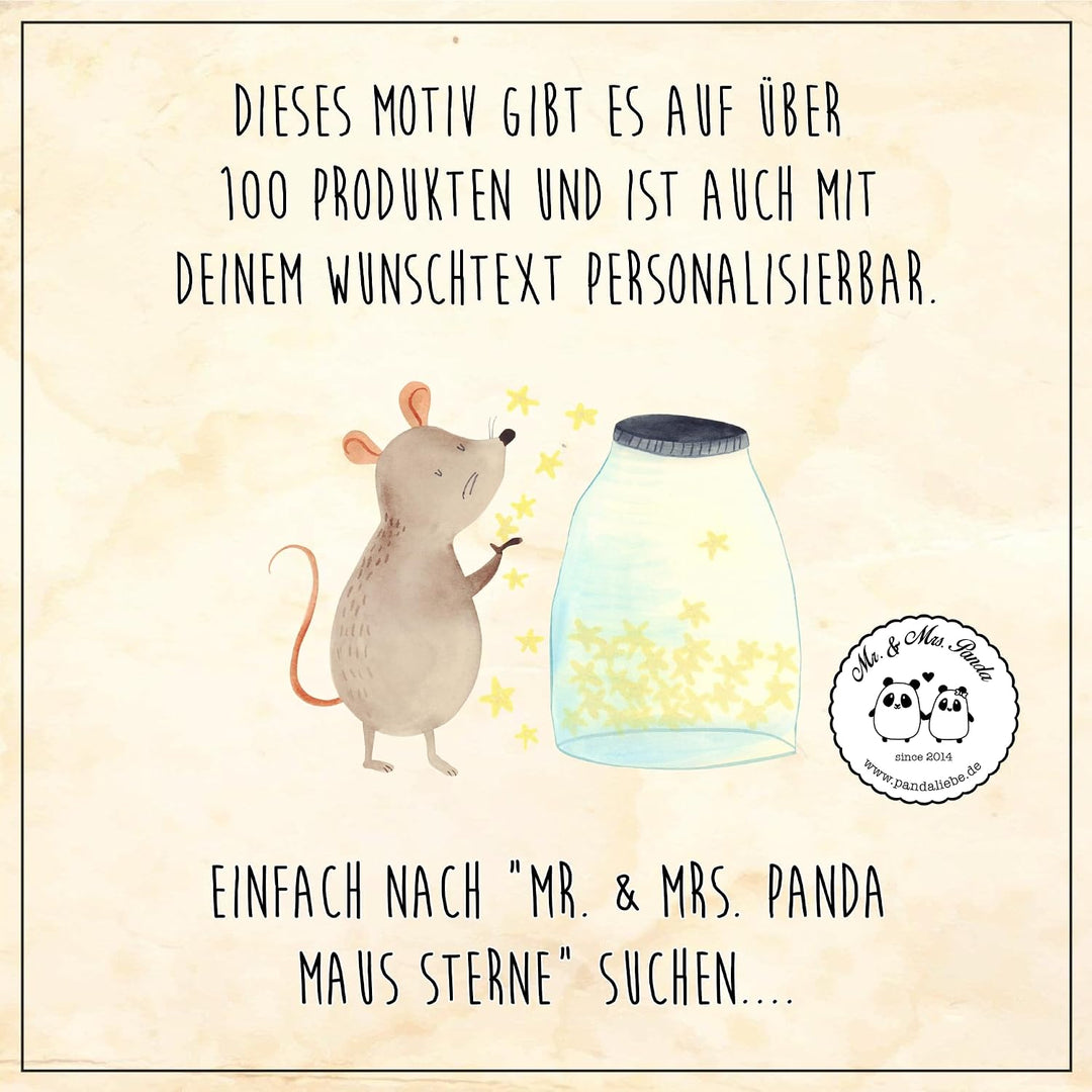 Mr. &amp; Mrs. Panda bonbondose Maus Sterne - Geschenk, Geburtstag, Taufe, Lebensmittelbehälter, Träume,