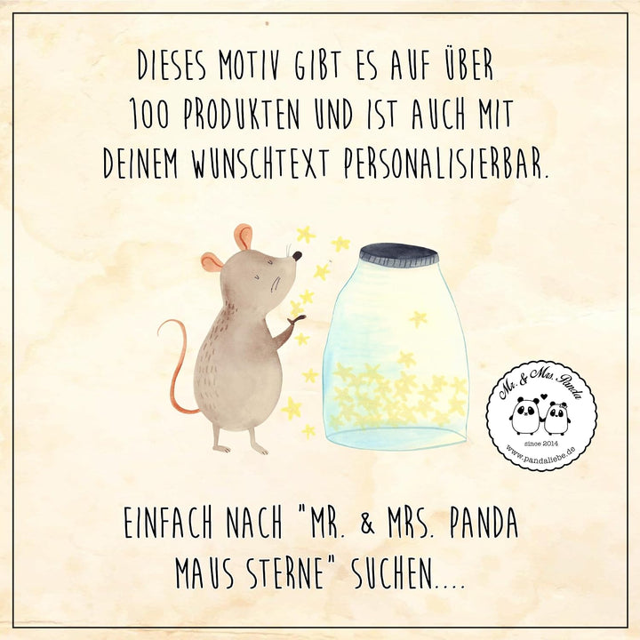 Mr. &amp; Mrs. Panda bonbondose Maus Sterne - Geschenk, Geburtstag, Taufe, Lebensmittelbehälter, Träume,