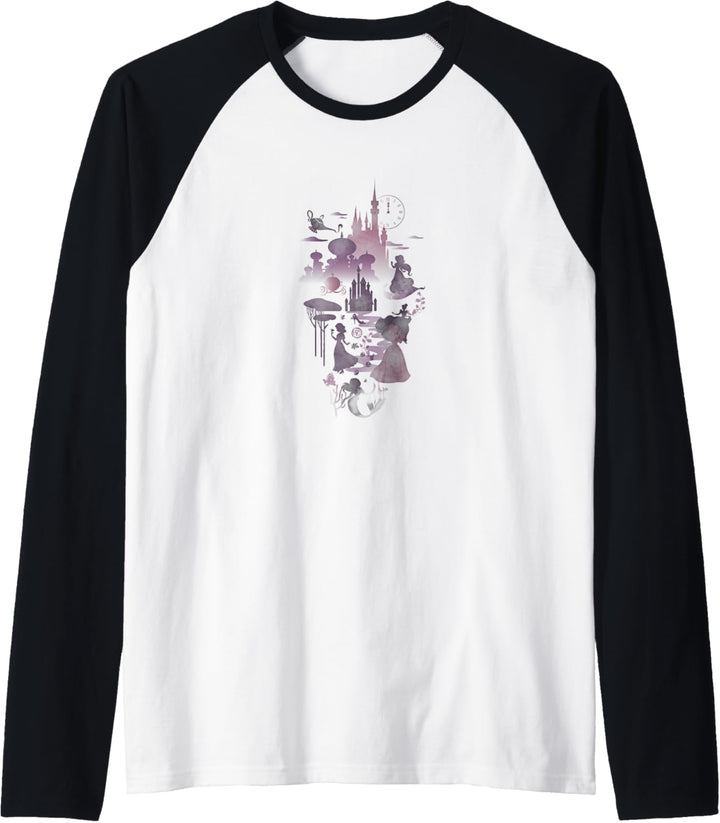 Disney Princess Collage Poster Raglan