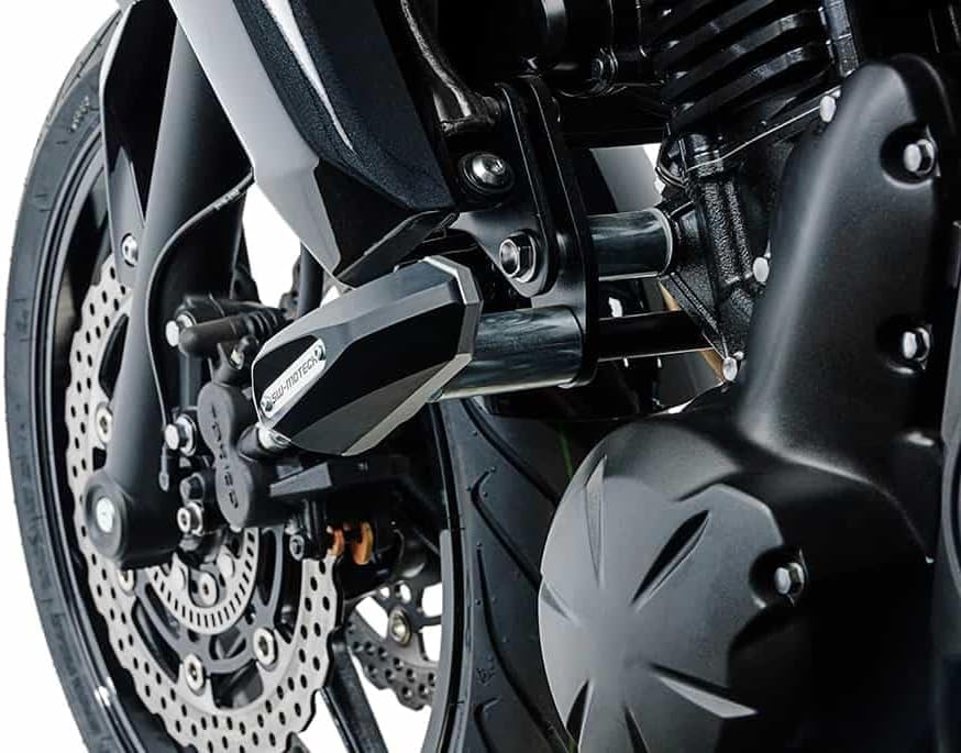 Sturzpad-Kit, schwarz, Kawasaki ER-6n (2012-)