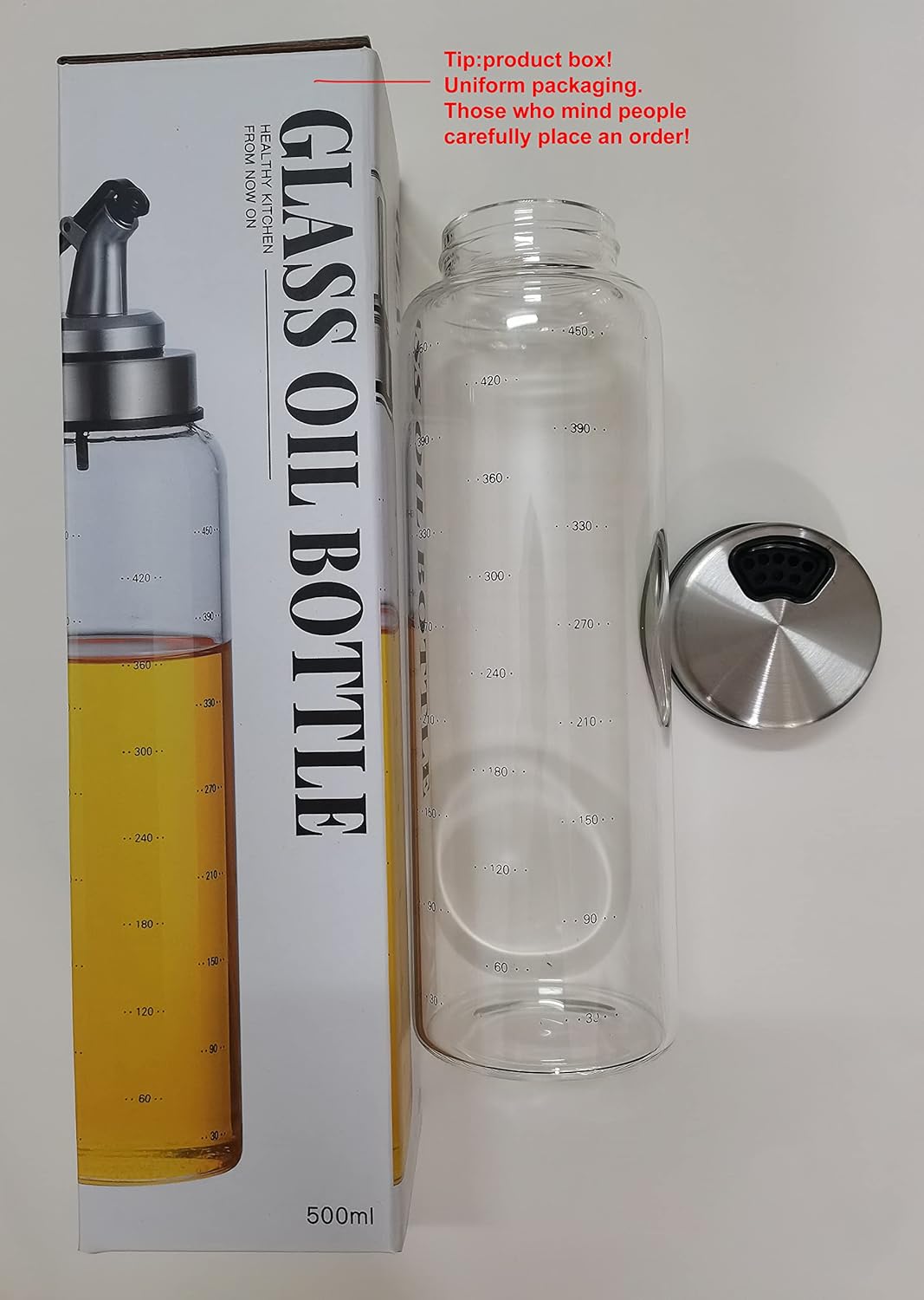 XiaoShenLu Salz- und Pfefferstreuer mit verstellbaren Giesslöchern, Gewürzbehälter für Salz und Pfef