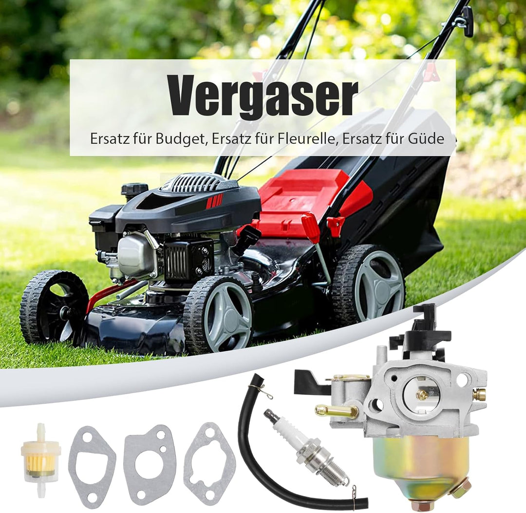 Vergaser mit Zündkerze Benzinfilter, Ersatz für Einhell BMH 33/36, Ersatz für Einhell BMH 33/60S/ 41