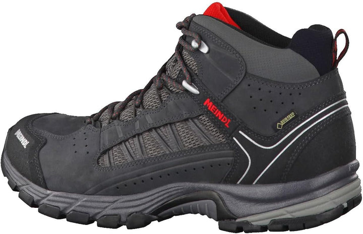 Meindl Damen Vakuum Lady Ultra Wanderstiefel 41 1/3 EU Anthrazit Rot, 41 1/3 EU Anthrazit Rot