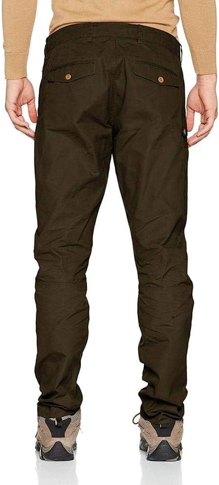 Fjällräven Herren Sörmland Tapered Trousers Sporthose, Dark Olive