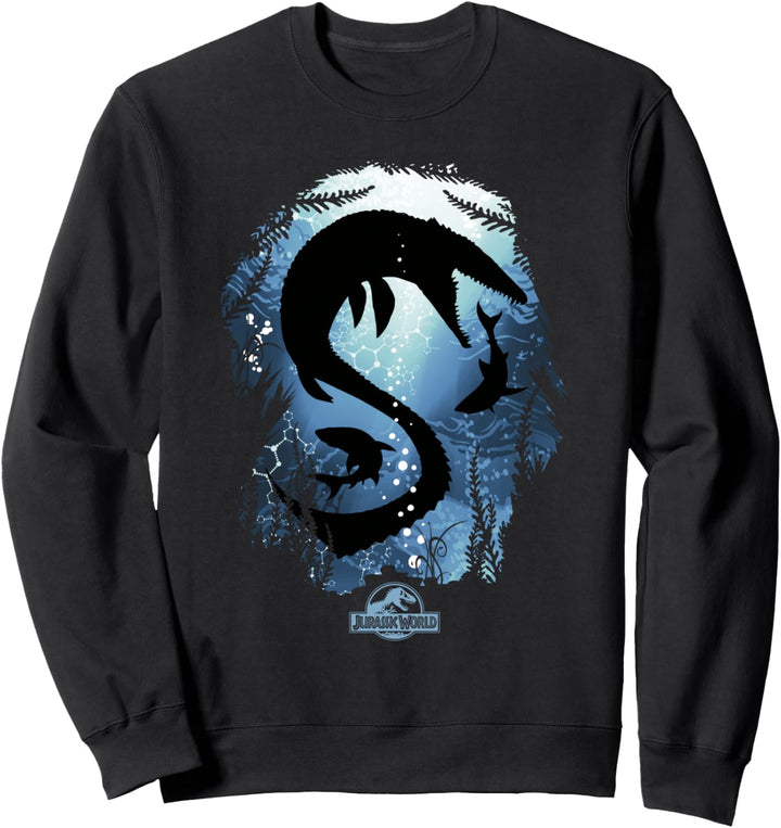 Jurassic World Megalodon Silhouette Sweatshirt