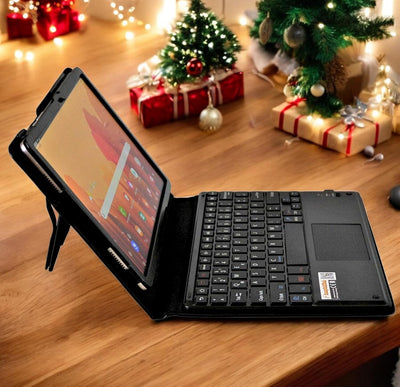 MQ für Galaxy Tab A7 10.4 - Bluetooth Tastatur Tasche mit Multifunktions-Touchpad für Samsung Galaxy