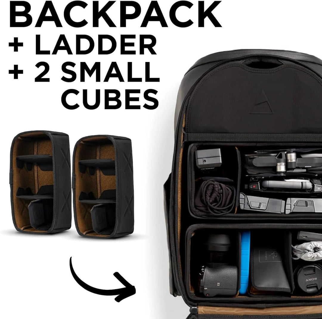 Gomatic Peter McKinnon Daypack + 2x Small Cubes | Kamera-Rucksack | Tagesrucksack | Reisetasche | La