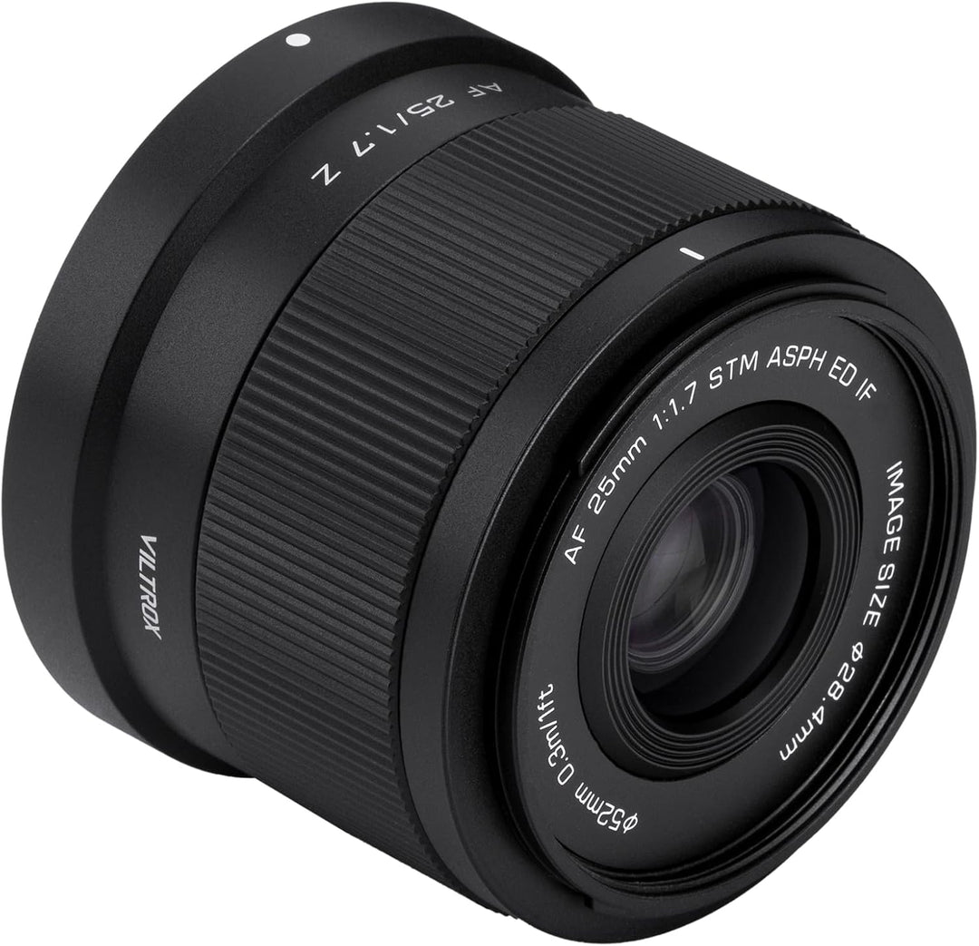 VILTROX 25mm f1.7 Z, AF 25mm F1.7 Z-Mount für Nikon Z Mount, Autofokus APS-C Z Mount Objektiv für Ni