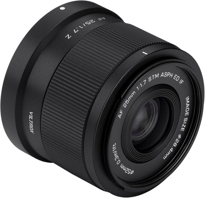 VILTROX 25mm f1.7 Z, AF 25mm F1.7 Z-Mount für Nikon Z Mount, Autofokus APS-C Z Mount Objektiv für Ni