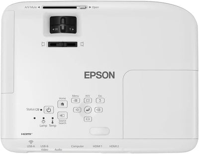 Epson EB-FH06 3LCD-Projektor (Full HD 1.920x1.080p, 3.500 Lumen Weiss- und Farbhelligkeit, Kontrastv