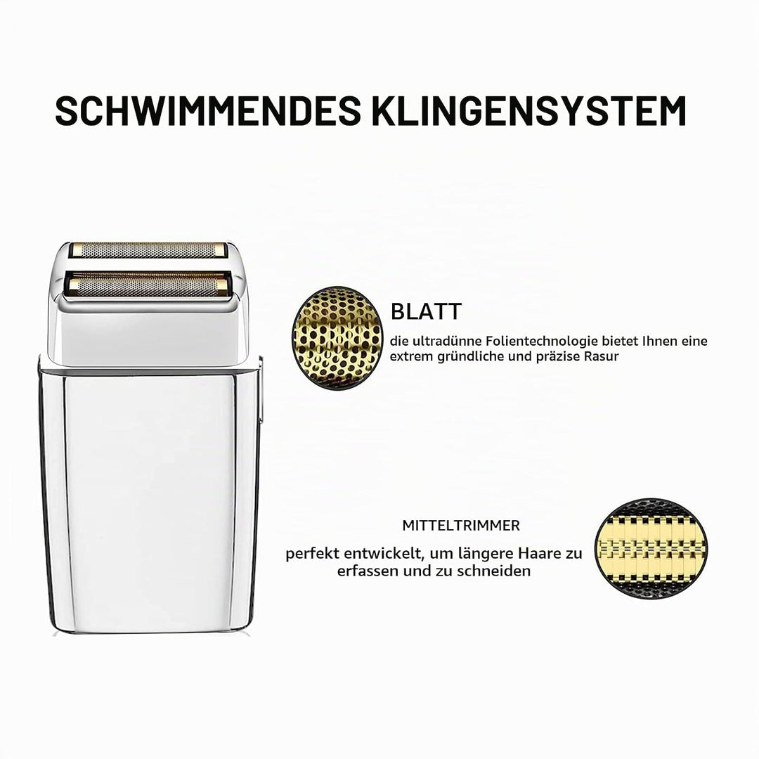 Ersatzscherteil Kompatibel mit BaByliss Folienrasierer FXFS2G/FXFS2 Rasierer,Elektrorasierer Scherko
