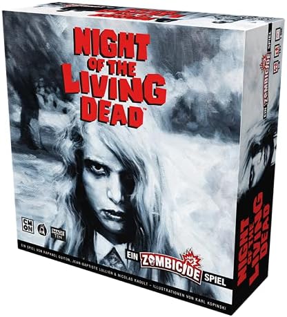 Asmodee Zombicide Night of the Living Dead, Grundspiel, Expertenspiel, Dungeon Crawler, Deutsch, Zom
