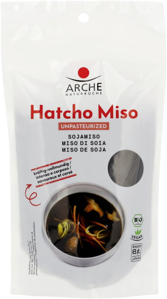 Hatcho Miso 6 x 300 g Natürlich 1.8 kg (1er Pack), Natürlich 1.8 kg (1er Pack)