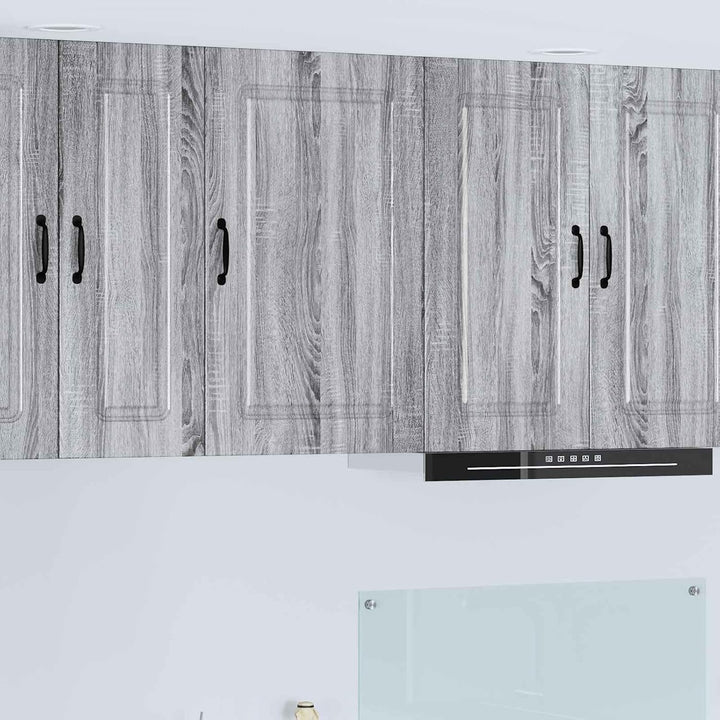 vidaXL Geschirrspülerfront Kalmar Sonoma-Grau 50 x 31 x 80 cm 50 x 31 x 80 cm Graues Sonoma, 50 x 31