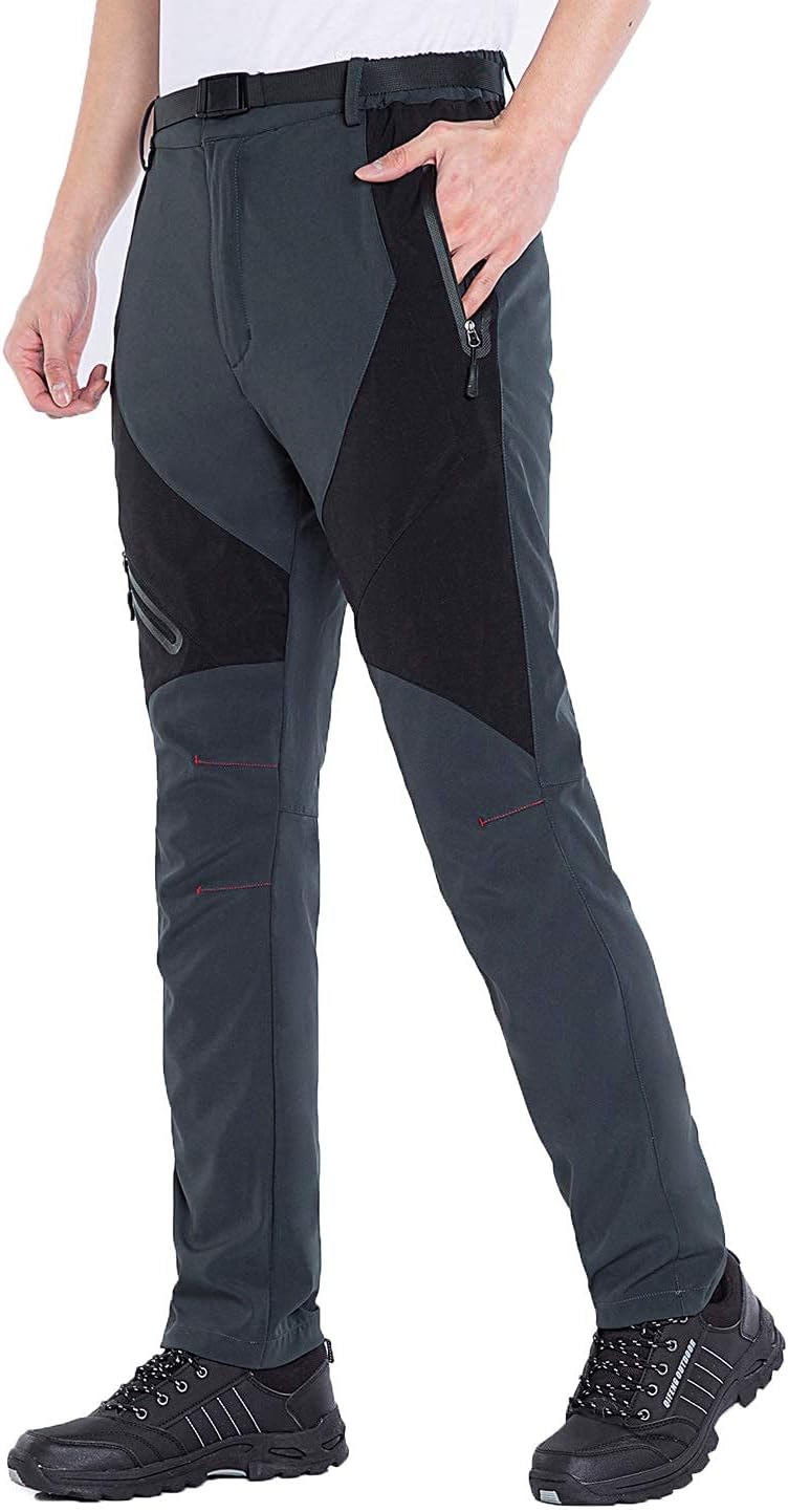 LUI SUI Herren Outdoor Wanderhose Leichte Winddichte Atmungsaktive Wanderhose für Frühling Sommer He