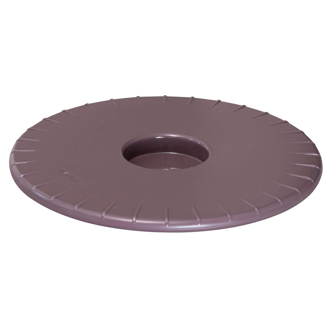 WAGNER Pflanzenroller ULTRAFLAT Ø 30 x 2,5 cm I Pflanzenroller für den Innenbereich, mauve I Extra F