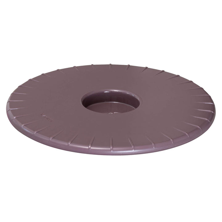 WAGNER Pflanzenroller ULTRAFLAT Ø 30 x 2,5 cm I Pflanzenroller für den Innenbereich, mauve I Extra F