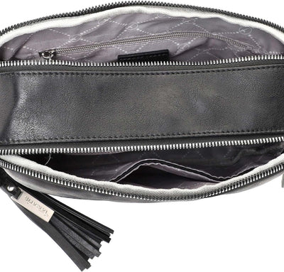 Tamaris Umhängetasche Liane 32210 Damen Handtaschen Mustermix Einheitsgrösse Black 100, Einheitsgrös