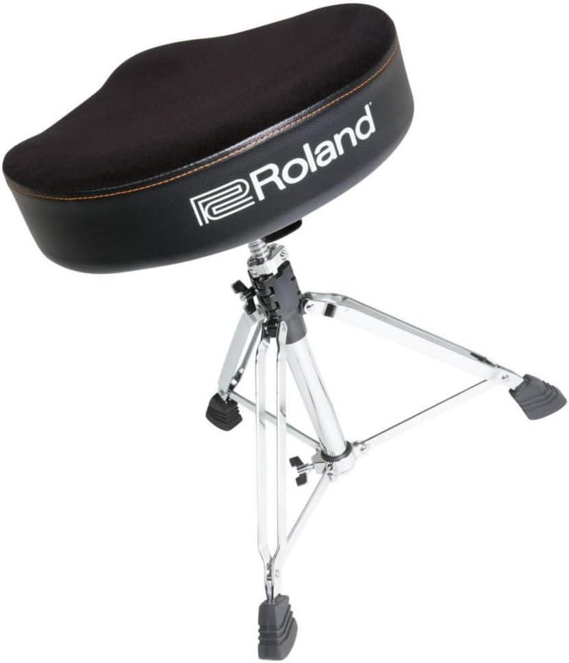 Roland Drum-Hocker-Sattel mit Velour-Sitz – RDT-S, Velour-Sitz