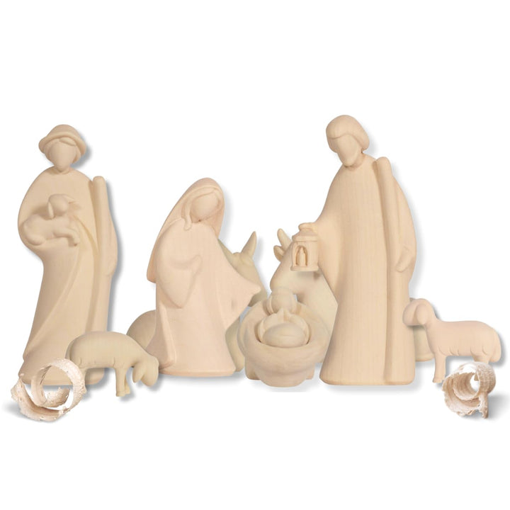 Akantus Krippe Leonardo Krippenfiguren: 8er Set (10 cm), 10 cm