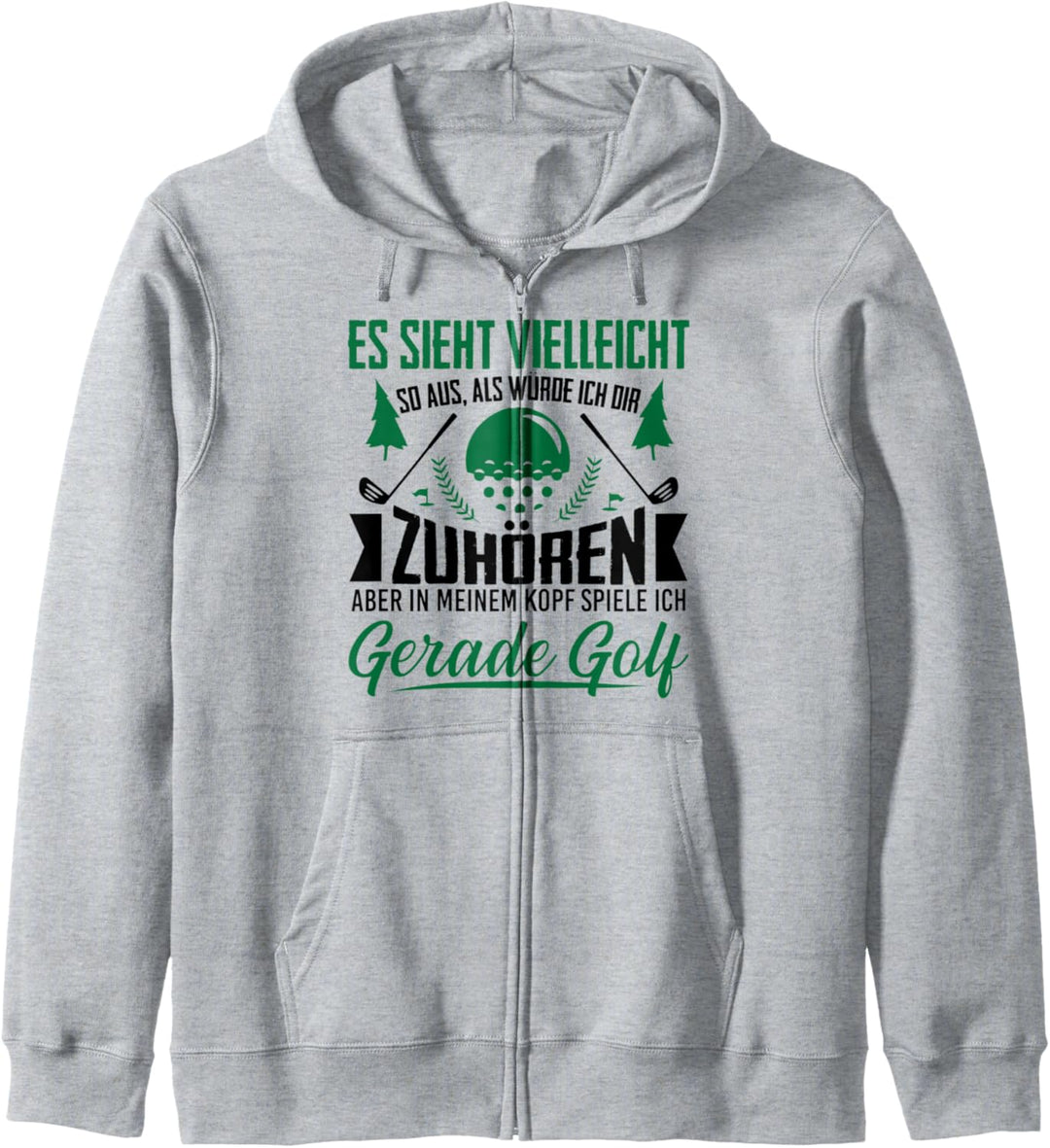 Lustiges Golf Spruch für Golfer Golfspieler Kapuzenjacke