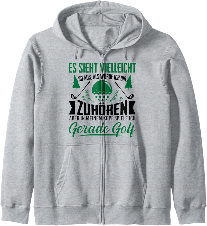 Lustiges Golf Spruch für Golfer Golfspieler Kapuzenjacke
