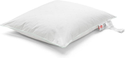 FOSSFLAKES Nordic Sleep by Kissen Mittel Hoch - Komfortkissen für Seitenschläferkissen, Nackenstützk