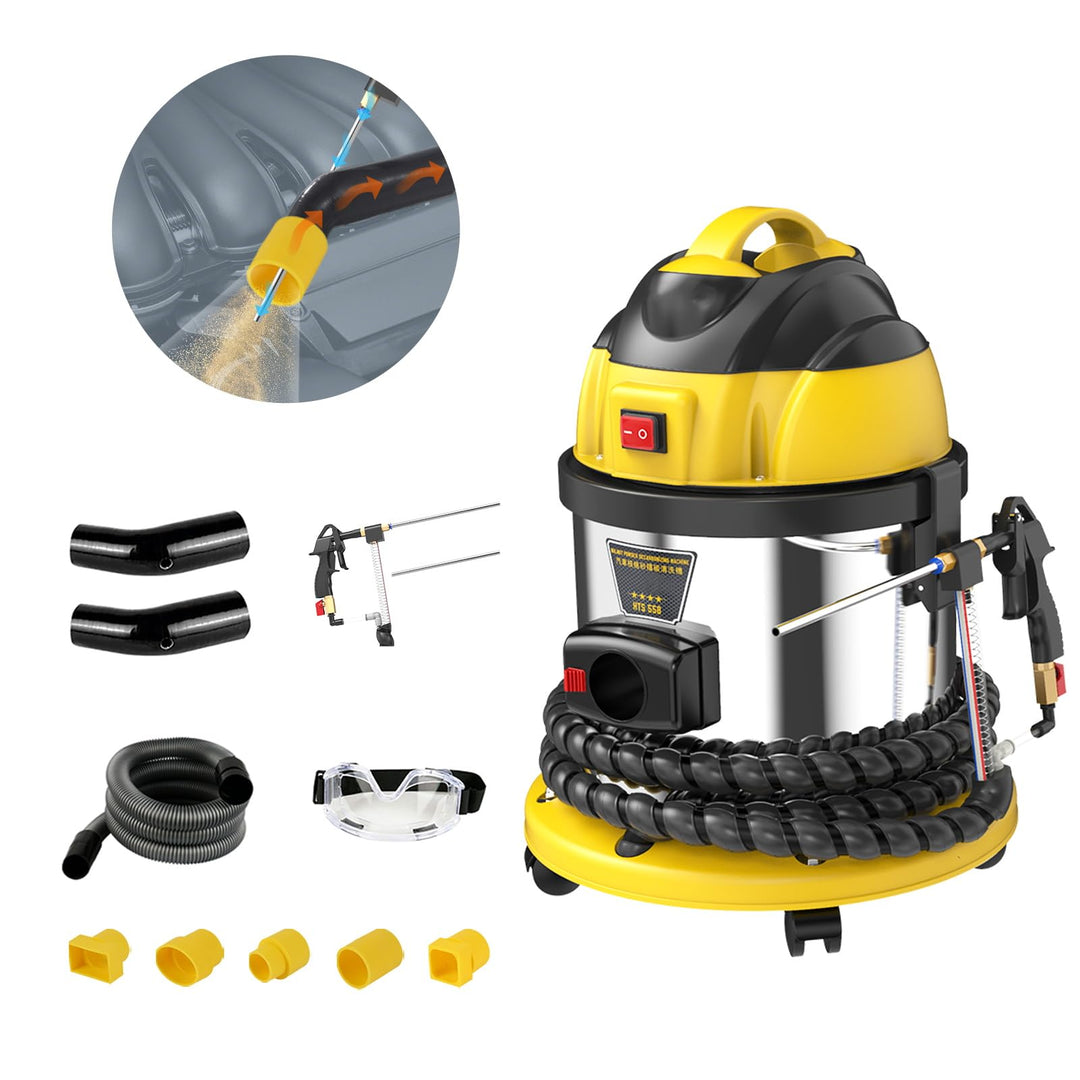 QPKING Motor Ansaugrohr Ventil Maschine reinigen Valvetronic System Walnuss Pulver Sand Kohlenstoffa