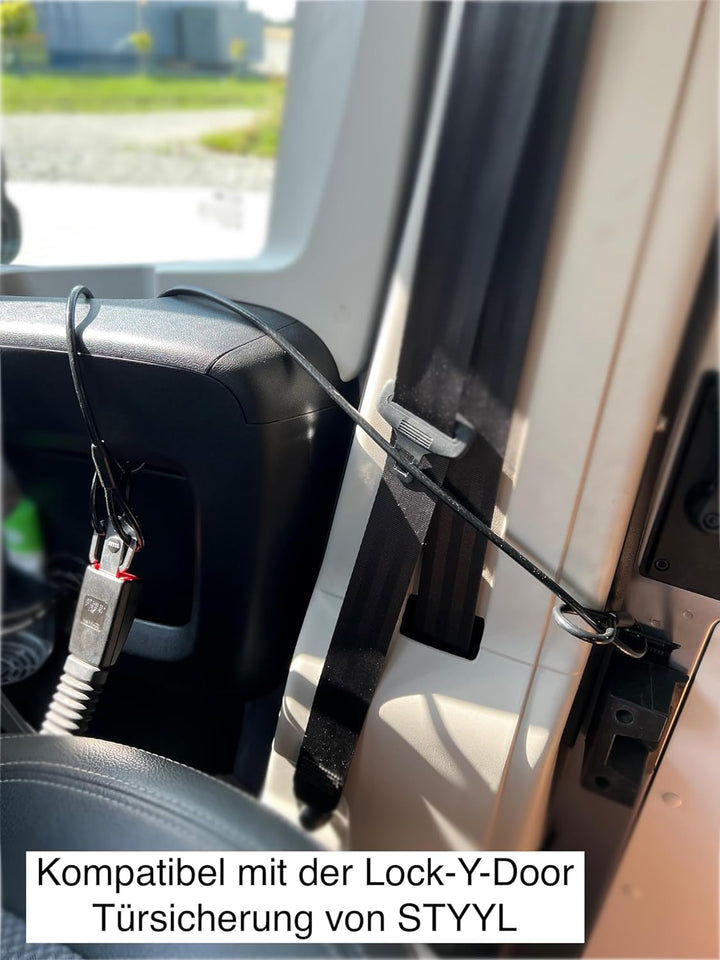STYYL Slide-Y-Lock die Zusatzsicherung für die Schiebetür passend für Kastenwagen Ducato Jumper Boxe