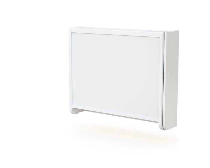 AT4 - Klappbarer Wandwickeltisch Confort Holz Weiss | 83 x 19 x 66 cm | Für Wickelauflage 75 x 55 cm