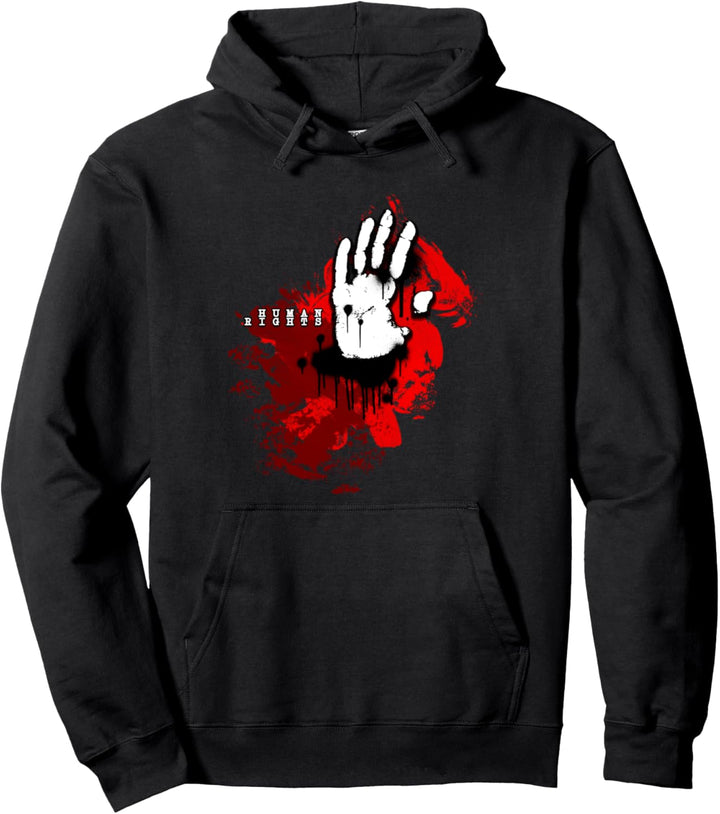 Menschenrechte Politisches Protest Pullover Hoodie
