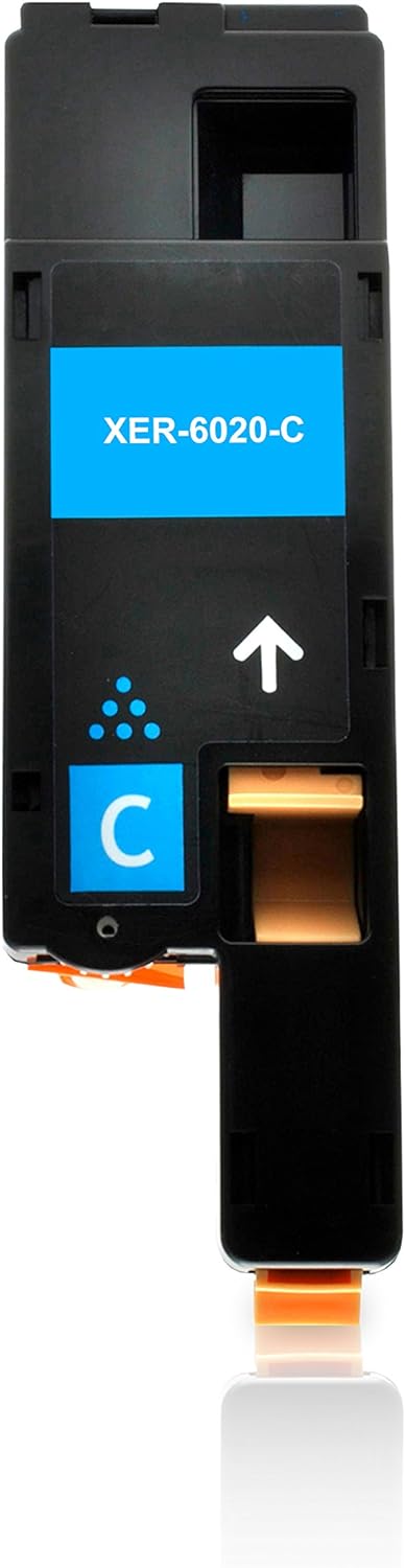 5 Toner kompatibel mit Xerox Phaser 6020BI, 6022, 6027, WorkCentre WC 6025, 6027 - Schwarz je 2.000