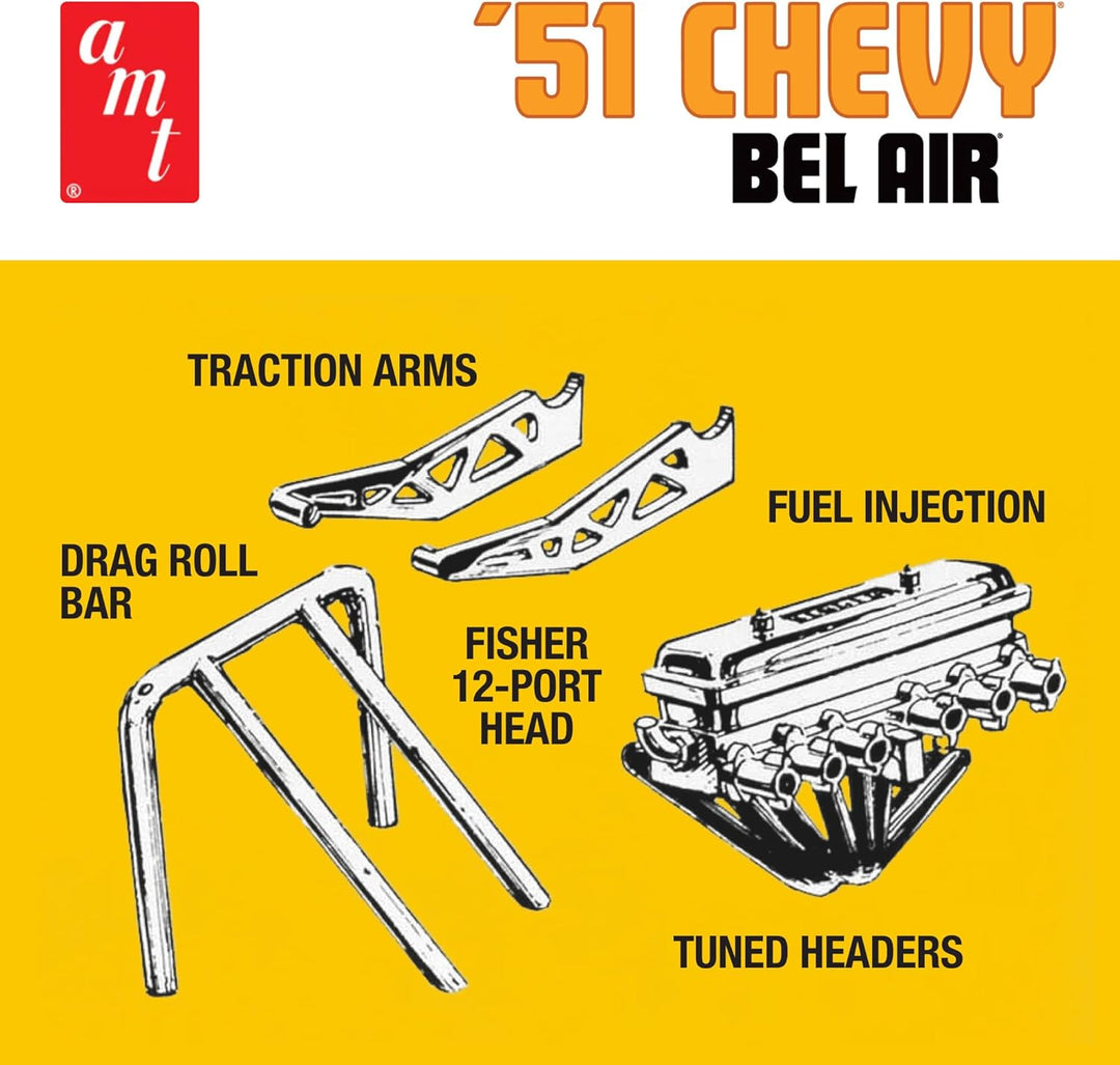Round2 AMT862/12-1/25 1951er Chevy Bel Air, Fahrzeuge