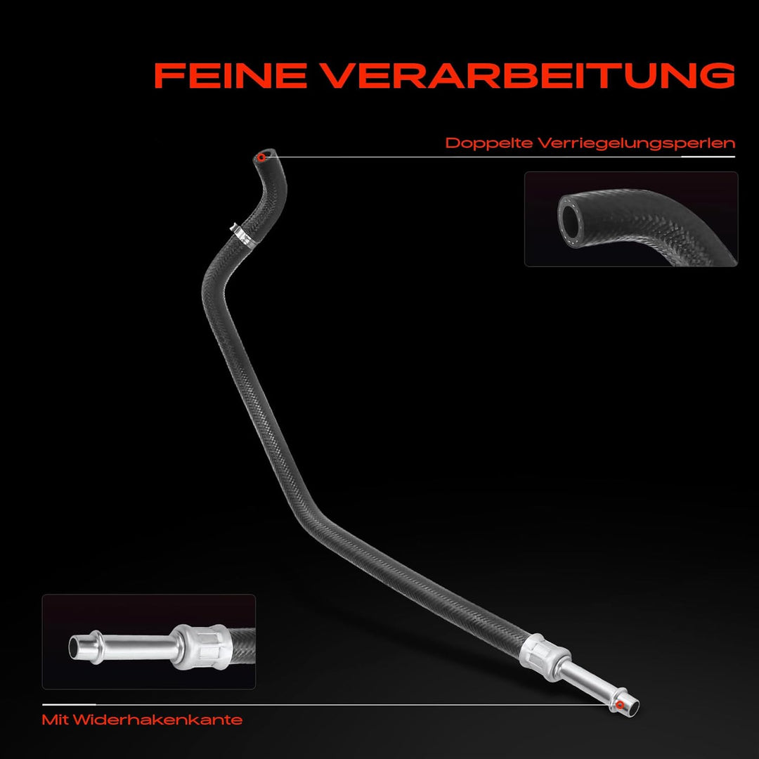 Frankberg Ausgleichsbehälter Schlauch Rücklaufschlauch Kompatibel mit 5er E39 535 540 1996-2003 5er