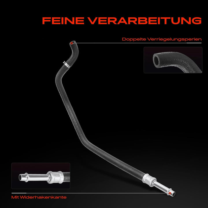 Frankberg Ausgleichsbehälter Schlauch Rücklaufschlauch Kompatibel mit 5er E39 535 540 1996-2003 5er