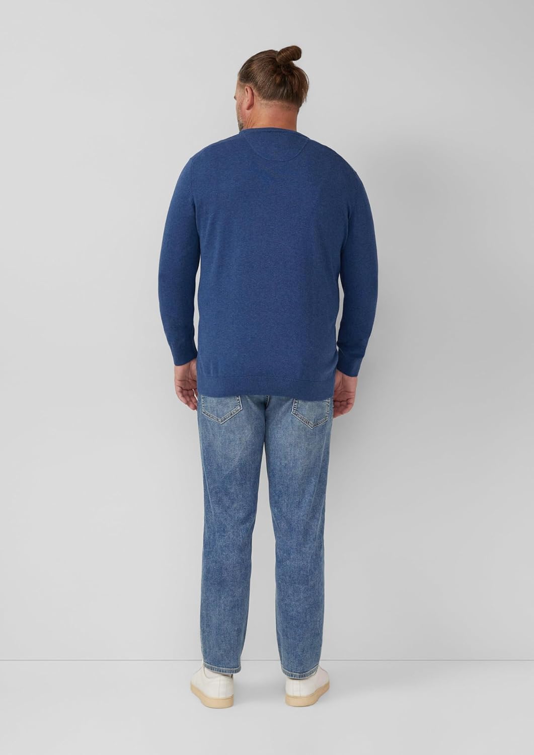 s.Oliver Pullover mit Crew Neck Herren 3XL 55w0_royalblau, 3XL 55w0_royalblau