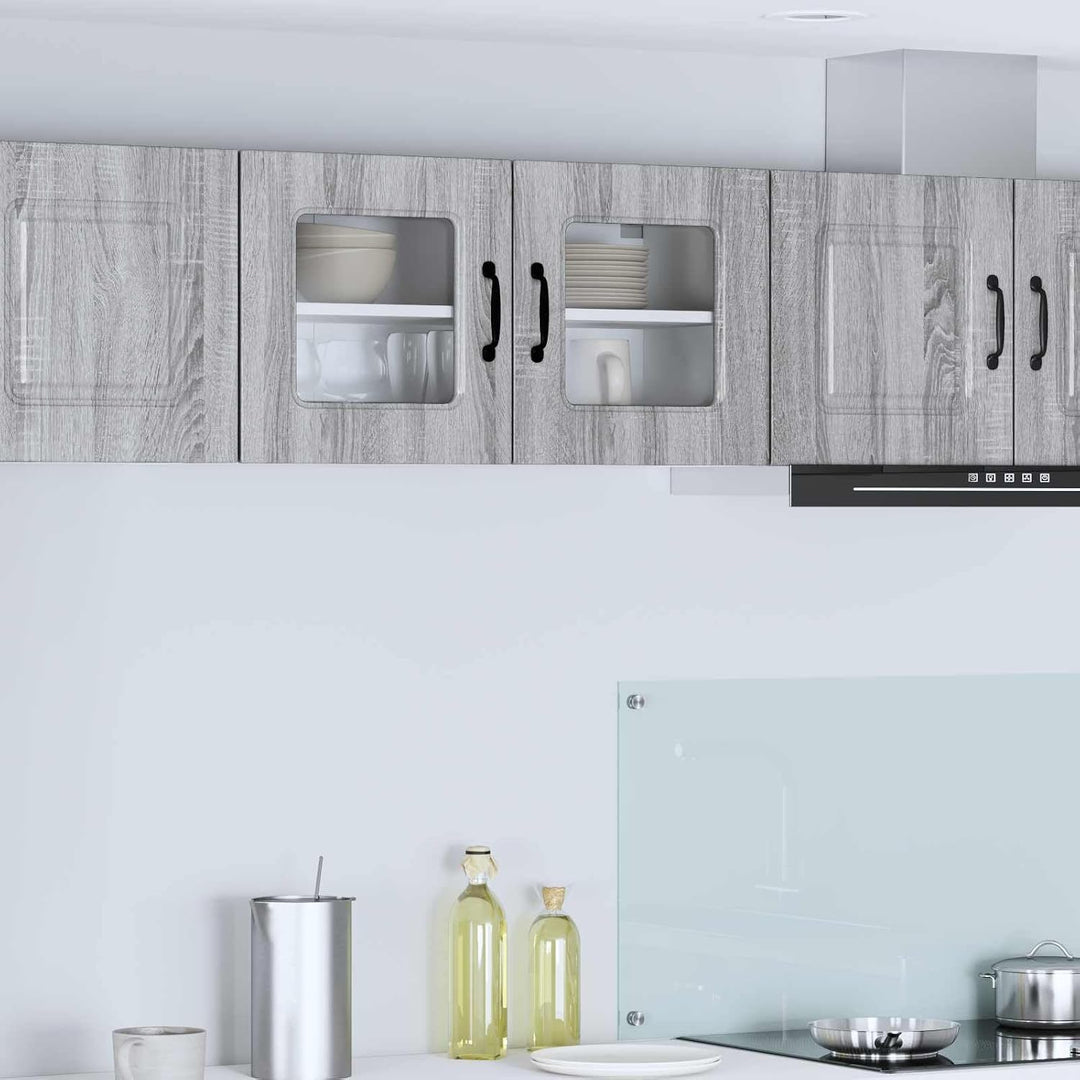 vidaXL Geschirrspülerfront Kalmar Graues Sonoma 80 x 31 x 40 cm, Eleganter moderner Küchenregal, gro