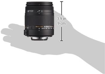 Sigma 18-250 mm F3,5-6,3 DC Macro OS HSM Objektiv (62 mm Filtergewinde, für Nikon