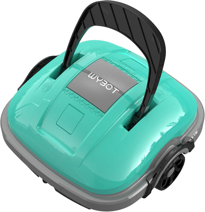 WYBOT Poolroboter Akku Kabellos Poolsauger Roboter mit Dual-Antriebsmotoren 100 Mins, Automatisches