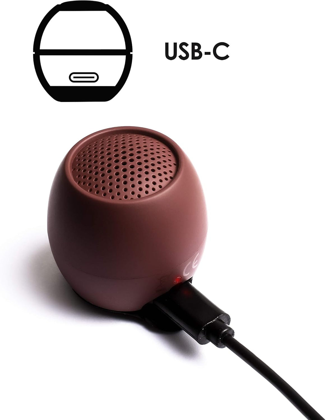 Boompods Zero Mini Bluetooth Lautsprecher - tragbarer Outdoor Lautsprecher, IPX6 Wasserschutz & 5 St